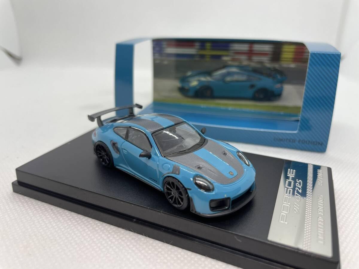 Amazon | ミニカー 1/64 PORSCHE 911 GT2 RS ホワイト J04-R-554
